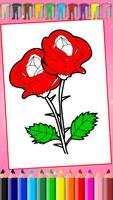 Flower Coloring poster