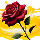 Rose Wallpaper Flower 3D image APK