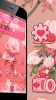 Motyw Pink Rose Flower screenshot 1
