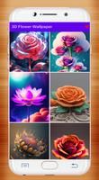 3D Flower Wallpaper ảnh chụp màn hình 2