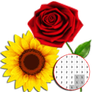 Flowers Coloring By Number - Flower Pixel Art APK