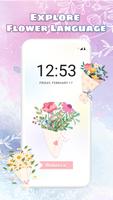 DIY Flower Language Wallpaper الملصق