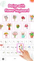 DIY Flower Language Keyboard Plakat