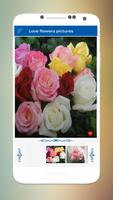 Romantic Love flowers скриншот 2