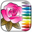 FLOWERS and GARDEN - Coloring for Adult