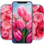 Flower Wallpaper 4K background ไอคอน