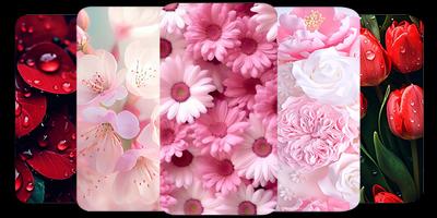Flower Wallpaper 4K background โปสเตอร์