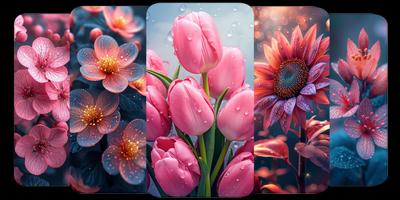 Flower Wallpaper 4K background ภาพหน้าจอ 1
