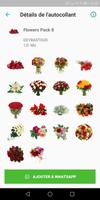 Stickers Fleurs (WAStickerApps) capture d'écran 3