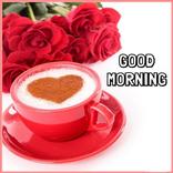 Good morning flowers gif