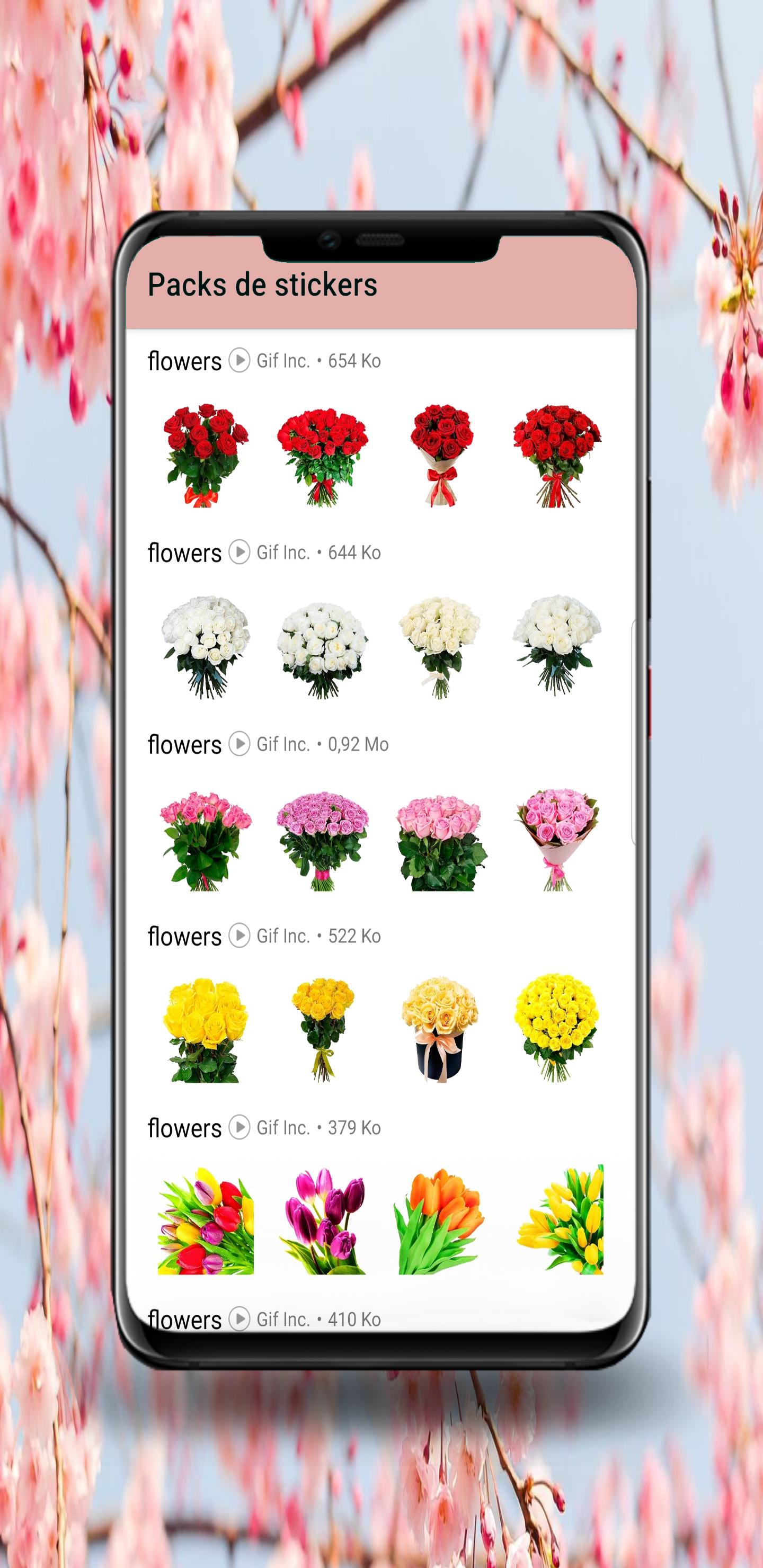 Стикеры цветы для телеграмм на фото 51