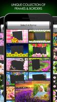 Flowers Photo Editor: Frames,  اسکرین شاٹ 3