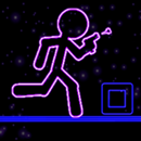 Glow Stick-Man Run: Neon Laser APK