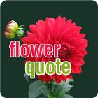 Flowers Quote icône