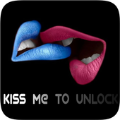 Kiss Me To Unlock Lock Screen ícone
