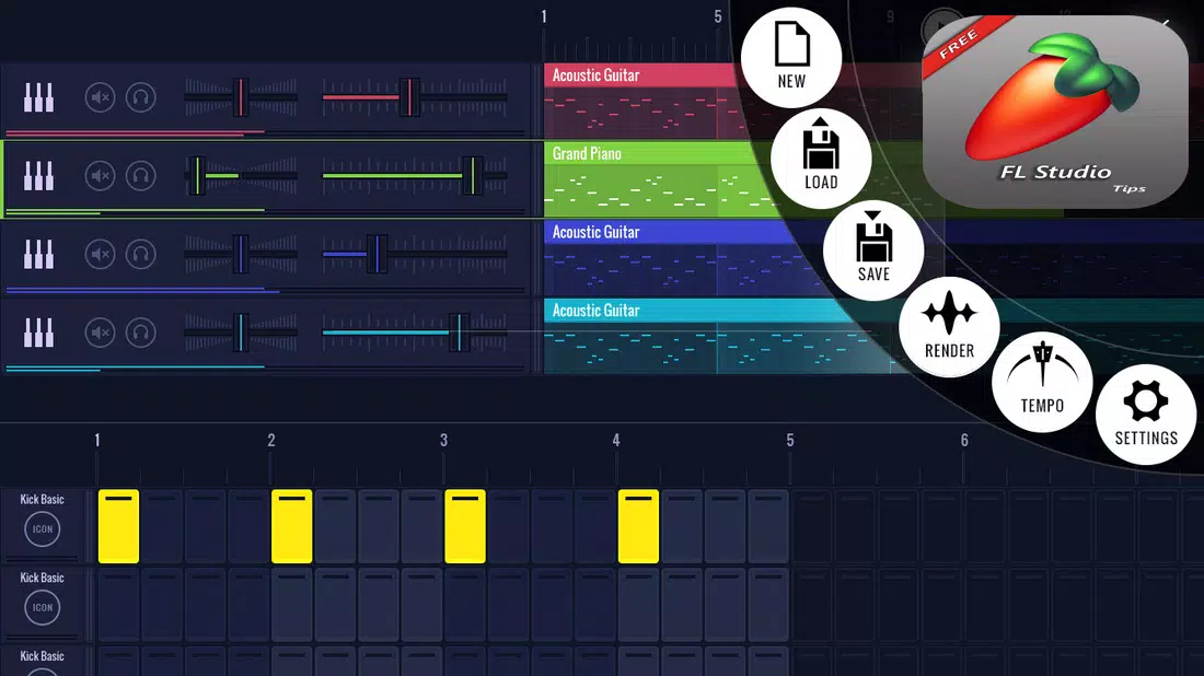 Shortcuts Fruity Loops Studio APK + Mod for Android.