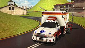 Uçan Ambulans 3d simülatörü Ekran Görüntüsü 1