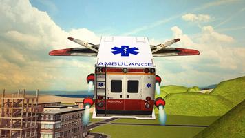 Xe cứu thương bay mô phỏng 3d ảnh chụp màn hình 2