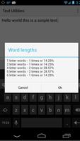 برنامه‌نما Text Utilities عکس از صفحه