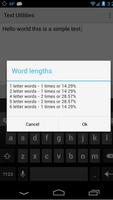 Text Utilities capture d'écran 1