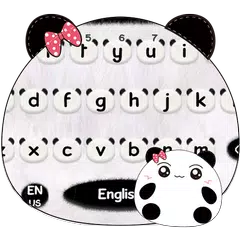 Cute Panda Keyboard Theme APK download