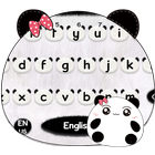 Mignon Panda clavier Theme Cute Panda icône
