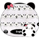 Imut panda keyboard tema Cute Panda APK