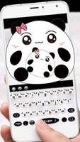 Cute Panda Keyboard Theme 截图 2