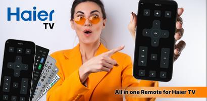 Remote for Haier TV Cartaz