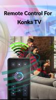Remote for Konka TV Affiche