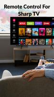 Poster Remote for Sharp TV