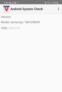 Fluid Mobility Android System Check (Original) screenshot 1