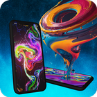 Live 4K Wallpaper: Magic Fluid أيقونة