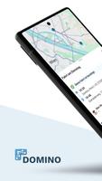DOMINO – Die App zum Mitfahren الملصق