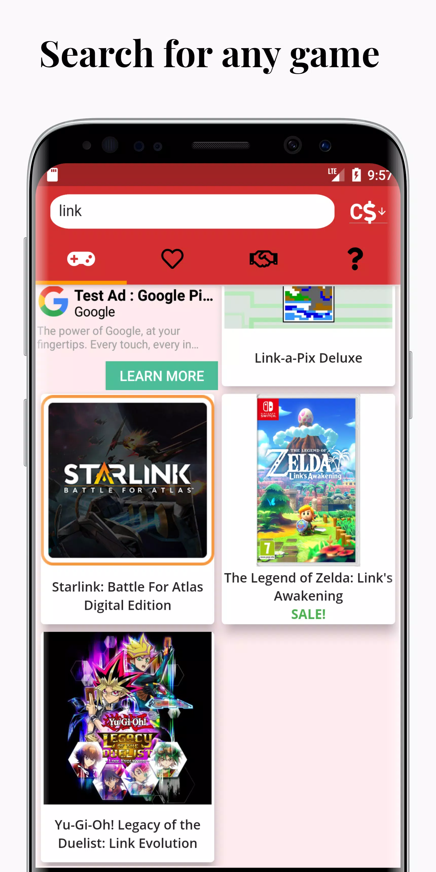 Switch eShop Prices for Android - APK Download