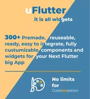 Universal Flutter UI Kit - Biggest Kit Widgets Poster