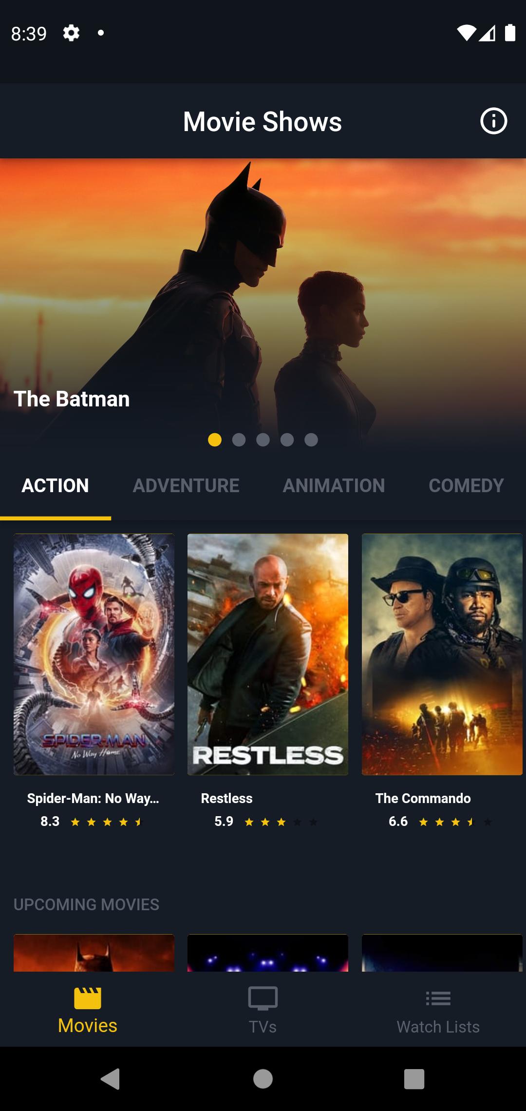 movie app apk for android