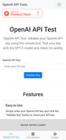 OpenAI API Test capture d'écran 1