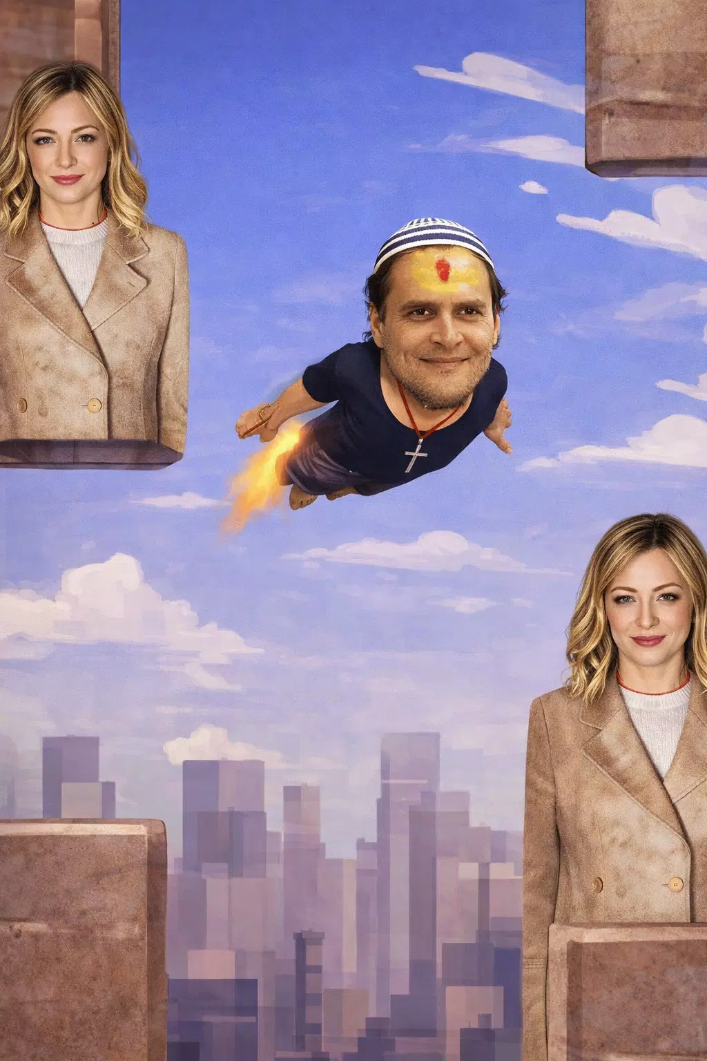 Flying Modi – Finding Meloni