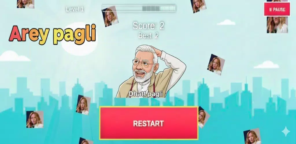 Flying Modi – Finding Meloni