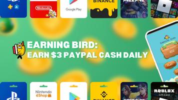 Bird Fly: Play & Earn Rewards Affiche