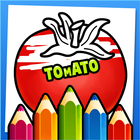 Coloring book for kids icono