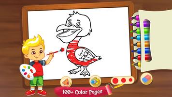 Coloring book for kids পোস্টার