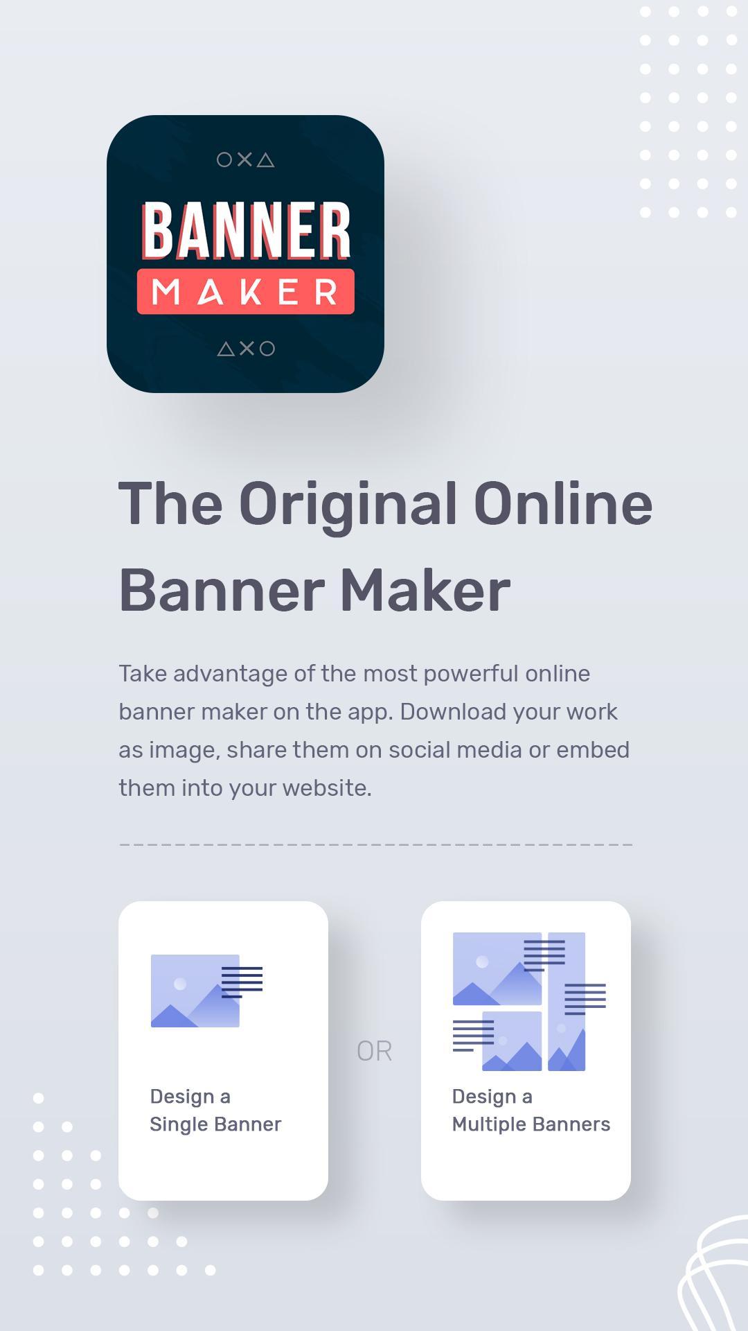 Banner Maker Ad Maker Free Thumbnail Maker 2020 For Android - roblox twitter banner maker