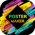 Poster Maker - Banner Maker & Flyer Maker Design icône