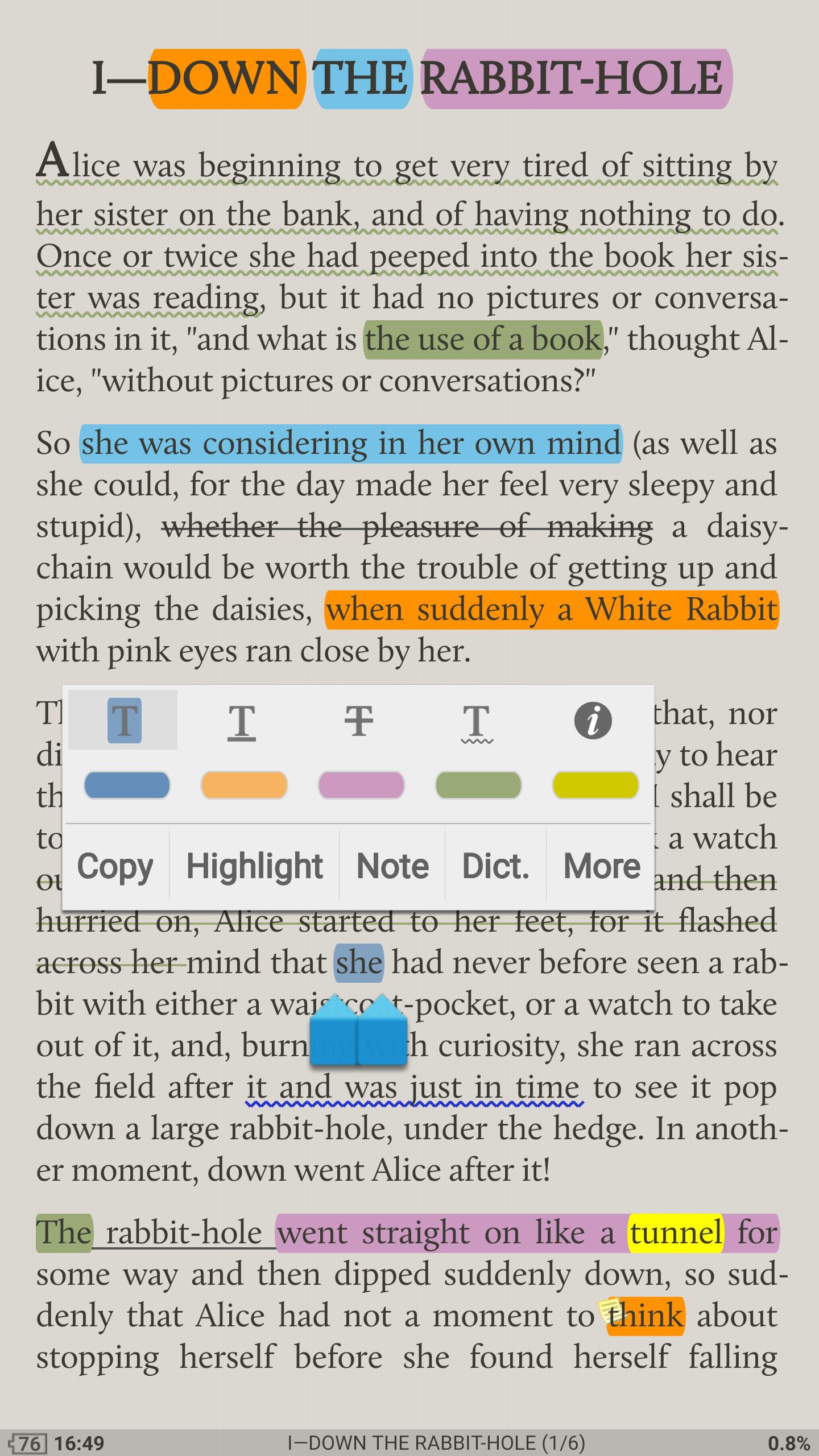 Moon+ Reader screenshot 1