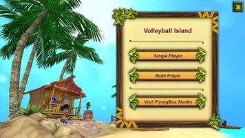 Volleyball Island Free poster
