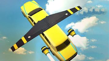 Fliegen Limo Car Simulator Plakat