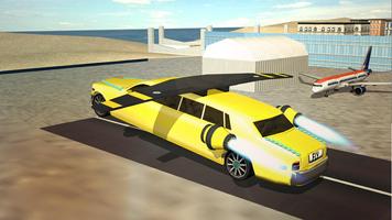 Voler Limo Car Simulator capture d'écran 1