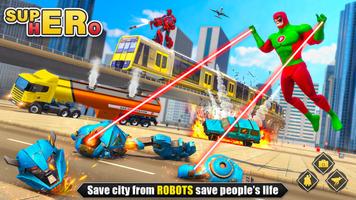 Spider Hero Games - Rope Hero اسکرین شاٹ 2